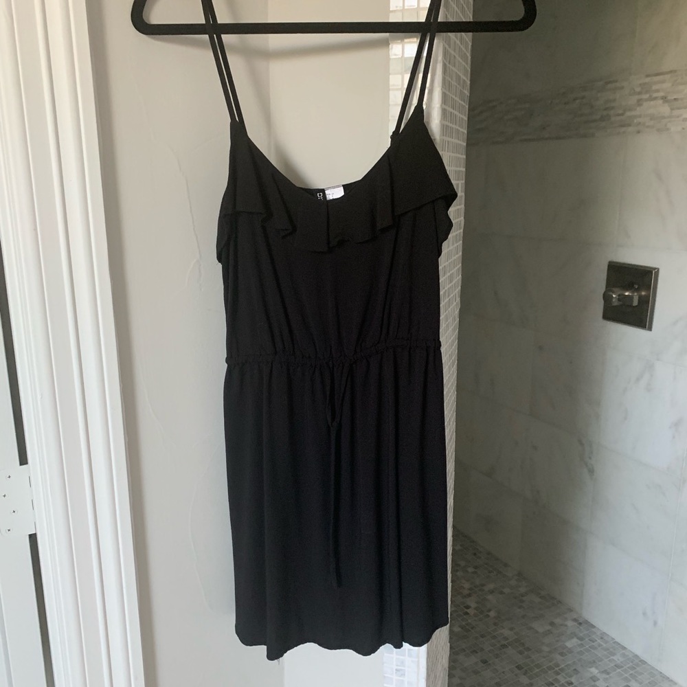 🆕 H&M Black Dress with Ruffles NWOT